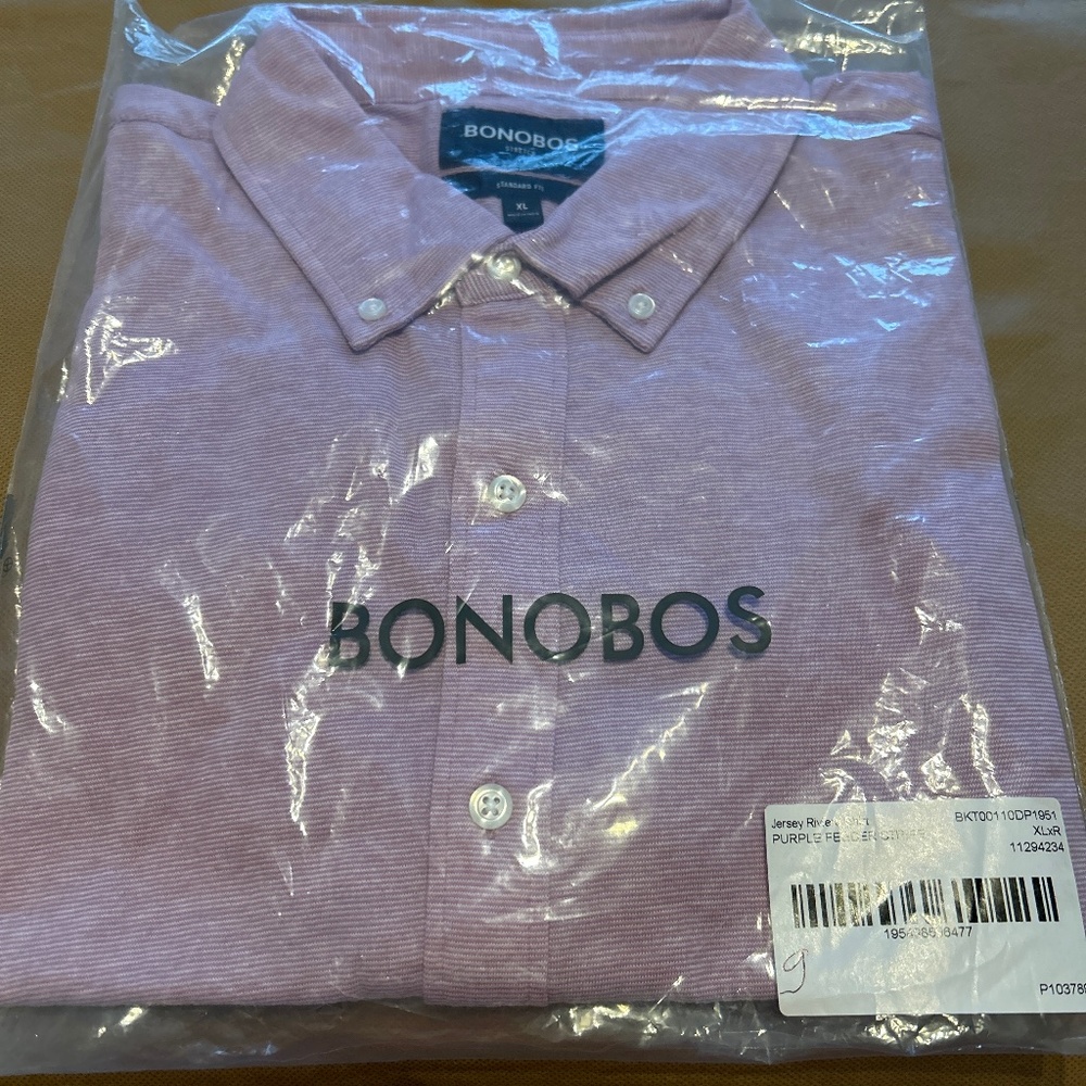 Bonobos XL shirt